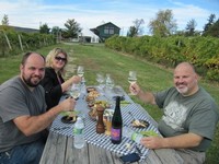 Heron Hill Sweepstakes winners lunch at Tasting Room at Bristol