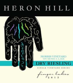 Morris Vineyard Dry Riesling, Seneca Lake 2013