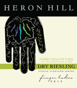 Hobbit Hollow Farm Dry Riesling, Skaneateles Lake 2013