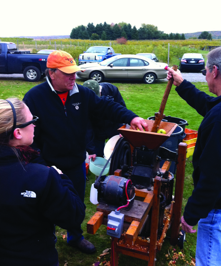 Apple Pressing in Canandaigua NY