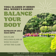 Yoga in the Garden July 16th