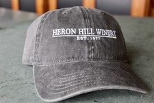 Charcoal Washed Heron Hill Hat