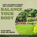 Yoga in the Garden July 7th